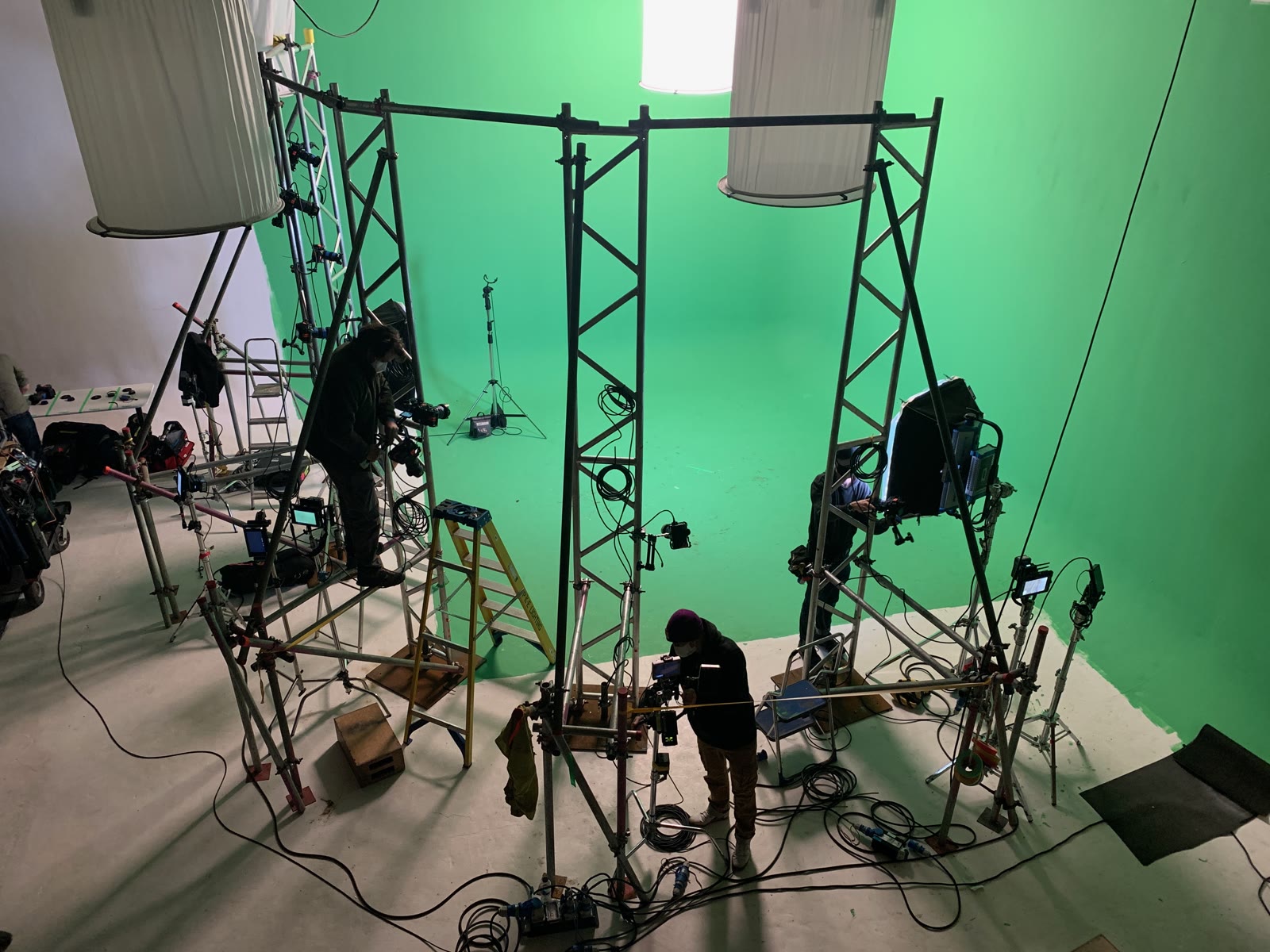 Rigging the cameras